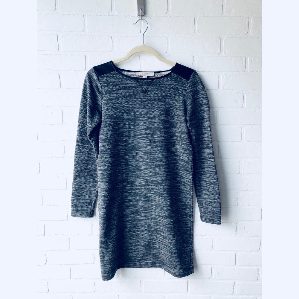 LOFT Gray Dress XS